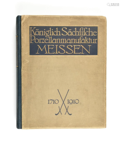 A FOLIO SIZE BOOK OF MEISSEN, 