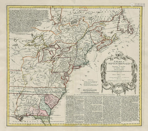 AN ANTIQUE MAP, 