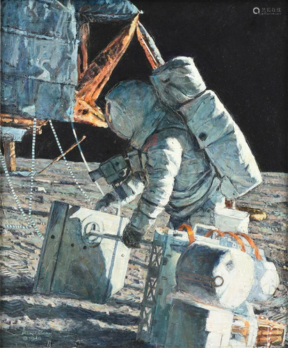 ALAN BEAN (American/Texas 1932-2018) …