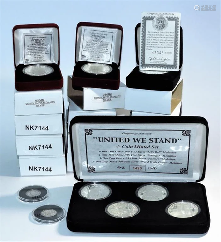 20PC Silver Collectible Proof Coin Bullion Group