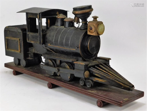 LG Mounted Model Train Engine and Tender 25