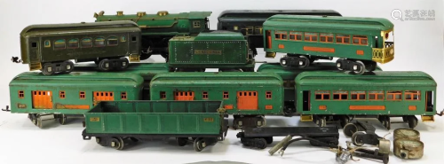 11 Antique Lionel Pre War Train Cars