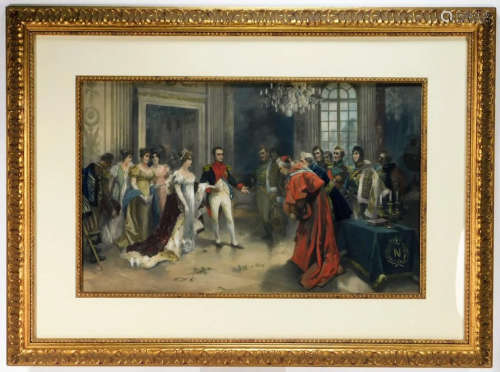 Vincente De Garcia Paredes Napoleonic Painting
