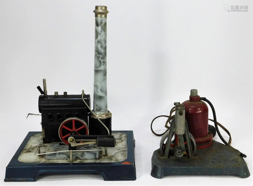 2PC American and French Steam Engines