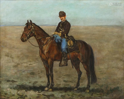 Painting, Circle of Frederic Remington