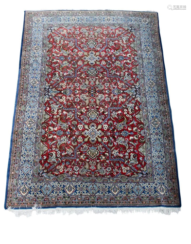 A Persian Tabriz carpet