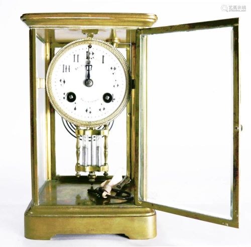 A French eight day carriage clock