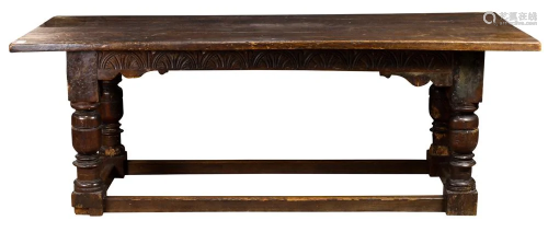 An early Spanish Revival refectory table