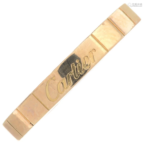 A 'Lanieres' ring, by Cartier.Signed Cartier,