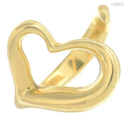 An 'Open Heart' ring, by Elsa Peretti, for Tiffany &