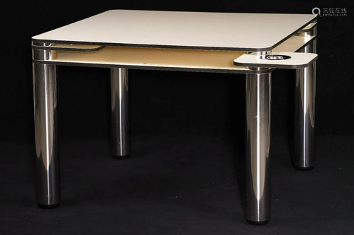 Poker Table, 'Zanotta', Italy, design by Joe Colombos