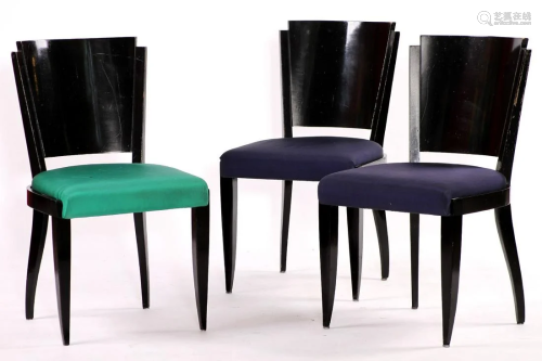 3 Chairs, ArtDéco style