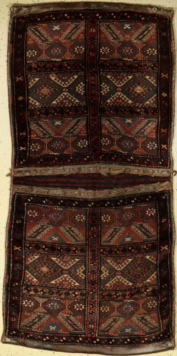Double bag (with leather), Turkey, around 1930…