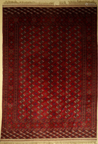 Bokhara Carpet, Russia, approx. 50 years, wool on …