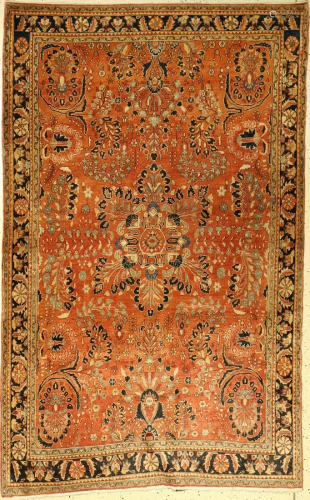 Saruk rug old, Persia, approx. 60 years, wool on c…