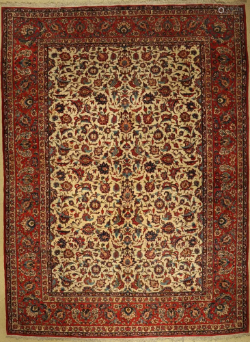 Nadjafabad old rug, Persia, approx. 60 years, wo…