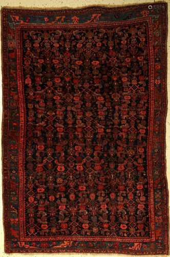 Antique Bidjar rug, Persia, around 1910, wool o…