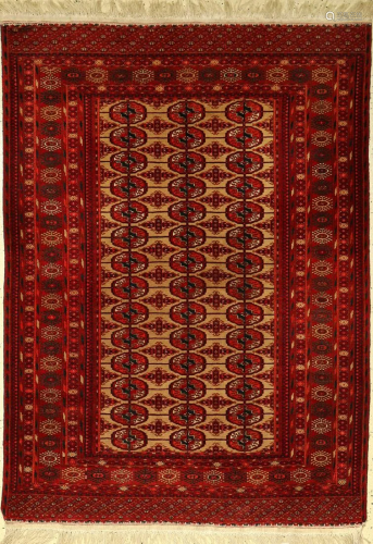 Feiner Torkman rug, Persia, approx. 60 years, wo…