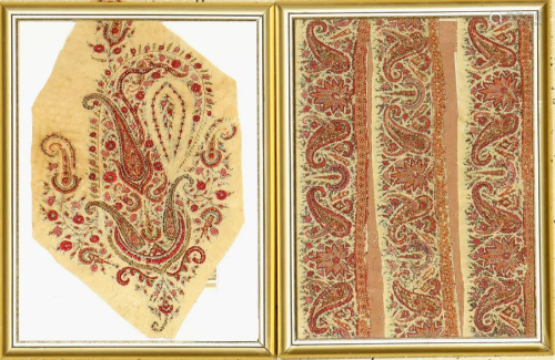 Kerman 'embroidery' antique (fragment), Persia, 19th
