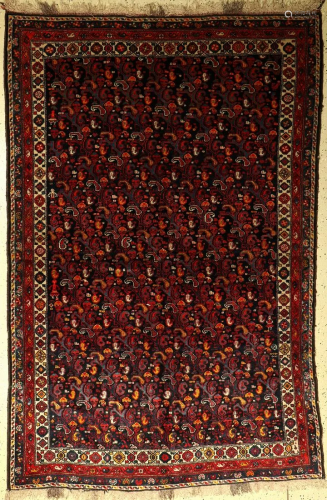 Hamadan old rug, Persia, approx. 60 years, wo…