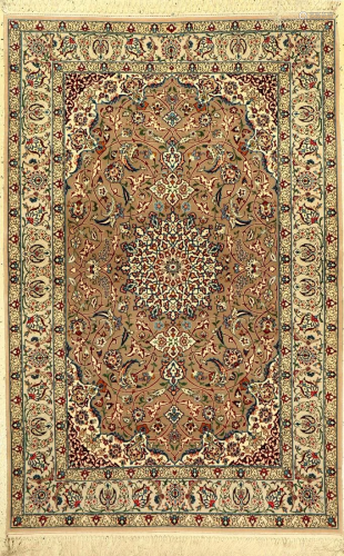 Fine Esfahan Rug, Persia, approx. 30 years, wo…