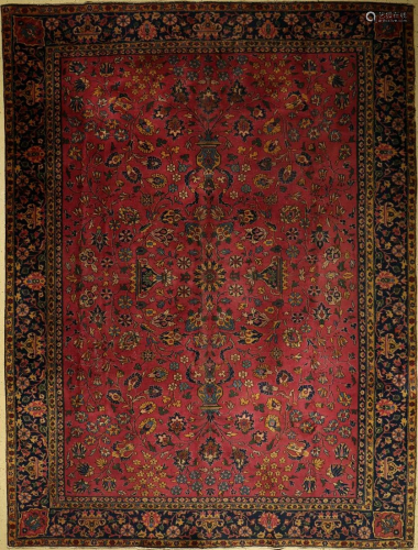 Smyrna old carpet, Turkey, approx. 60 years, wo…
