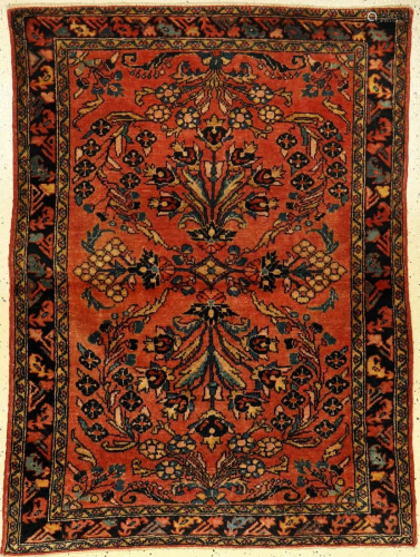 Lilian (US re-import) old rug, Persia, around 1930,