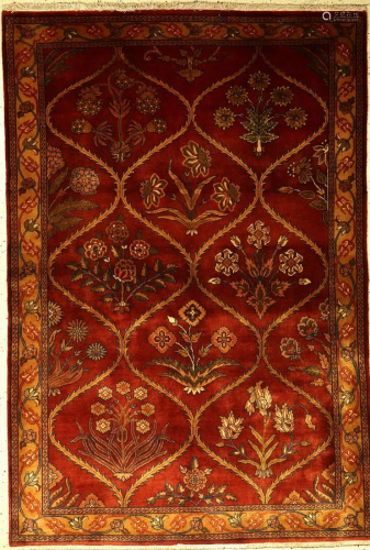 Indo Saruk Rug fine, Persia, approx. 40 years, wool