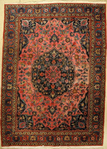 Tabriz carpet old, Persia, around 1920, wool o…