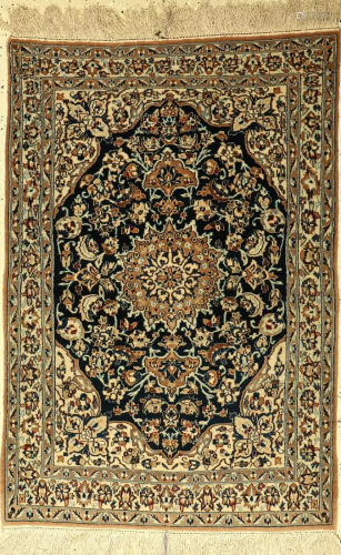 Nain fine Rug, Persia, approx. 40 years, wool with …