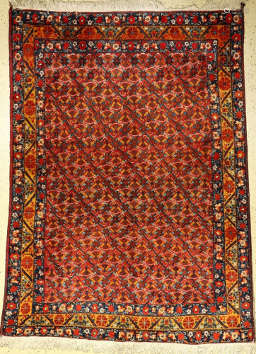 Sirjan old rug, Persia, approx. 60 years, wool on
