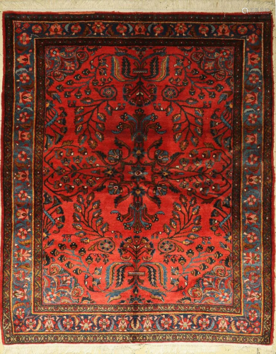 Lilain Us Re Import Rug, Persia, around 1920, wool on