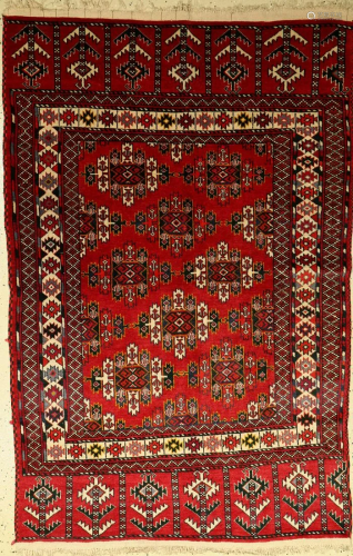 Bokhara Rug, Russia, approx. 50 years, wool on …