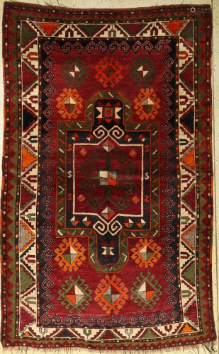 Kazak rug, Caucasus, around 1930, wool on wool