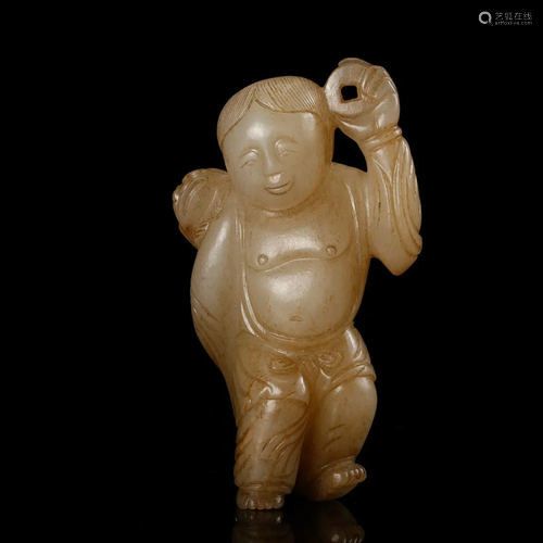 CHINESE JADE FIGURINE