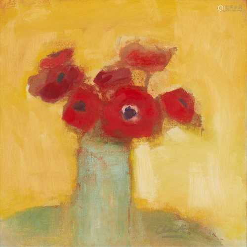 § MICHAEL CLARK R.S.W., P.A.I. (BRITISH B.1959) POPPIES