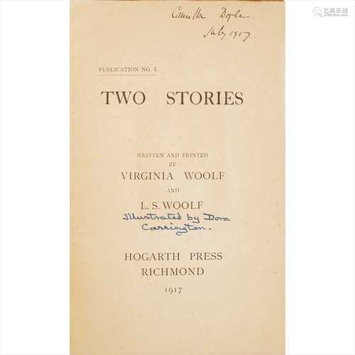 Hogarth Press - Woolf, Leonard and Virginia Two Stories