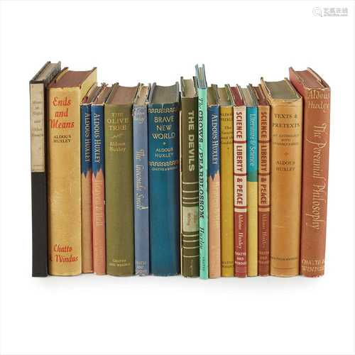 Huxley, Aldous A collection of 17 volumes, including