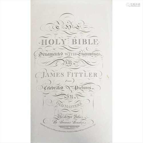 The Holy Bible & Book of Common Prayer With engravings by James Fittler