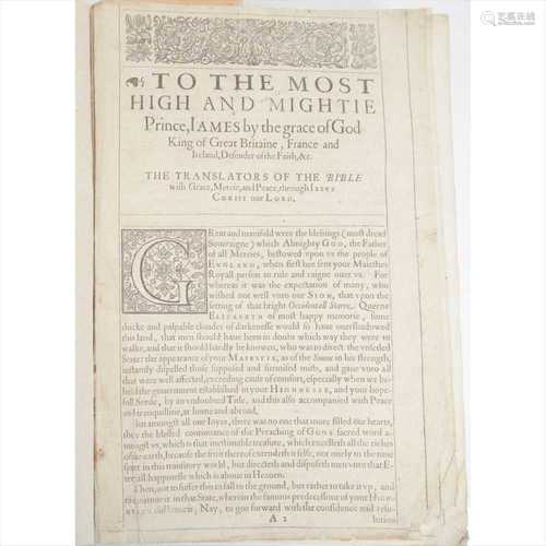 The Holy Bible, 1613 Printed by Robert Barker