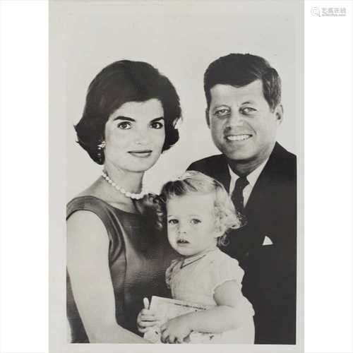 Kennedy, J.F. (1917-1963), President of the U.S.A., and Jacqueline Lee Bouvier Kennedy Signed