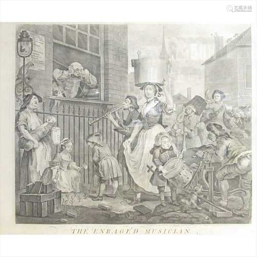 Hogarth, William The Enraged Musician