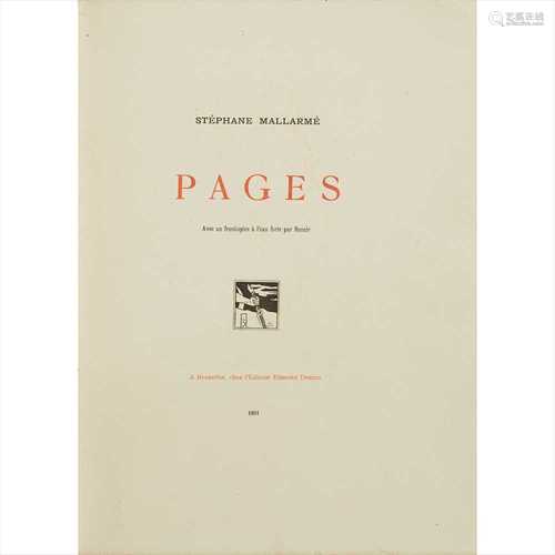 Mallarmé, Stéphane Pages