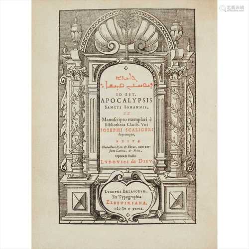 Bible. Revelation. Polyglot. 1627 [Gelyana de-Yu?anan ?adisha], id est : Apocalypsis Sancti