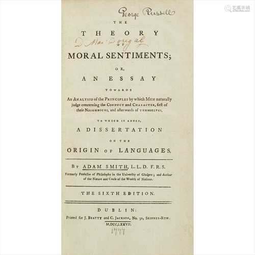 Smith, Adam The Theory of Moral Sentiments