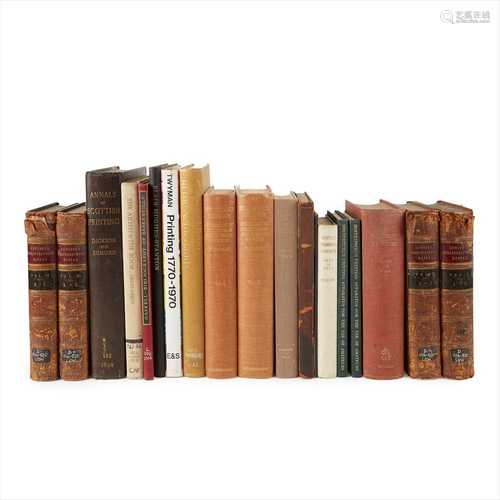 Antiquarian Bibliography 19 volumes, including