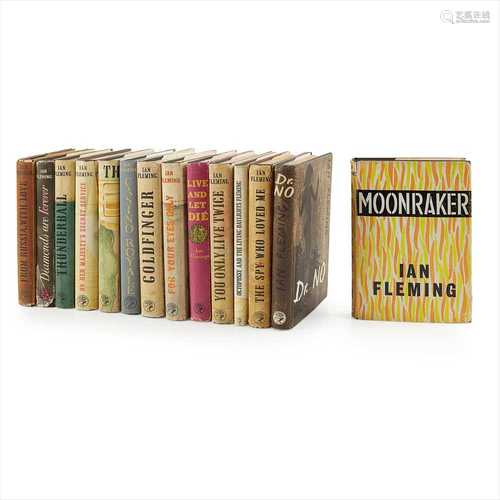 Fleming, Ian Set of James Bond Novels, comprising