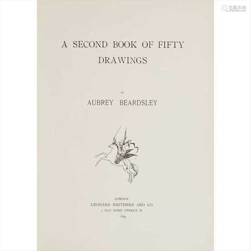 Beardsley, Aubrey Three books including a Portfolio of Beardsley illustrations