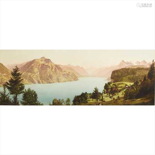 Photoglob Zurich A.G. Colour Panoramic Photographs of the Alps