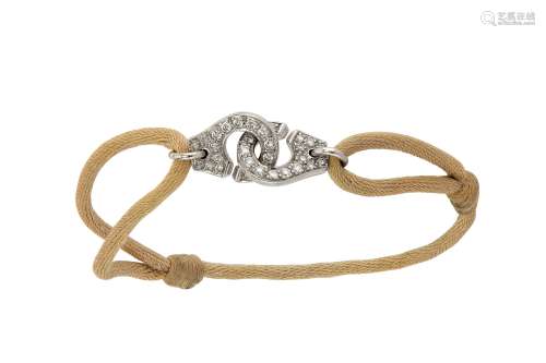 A diamond-set 'Menottes' bracelet, by Dinh Van
